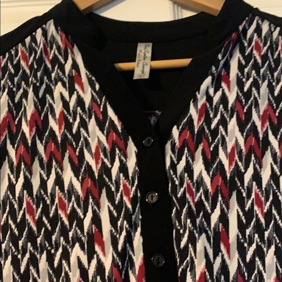 PerSeption Colorful Patterned Blouse - Picture 4 of 5